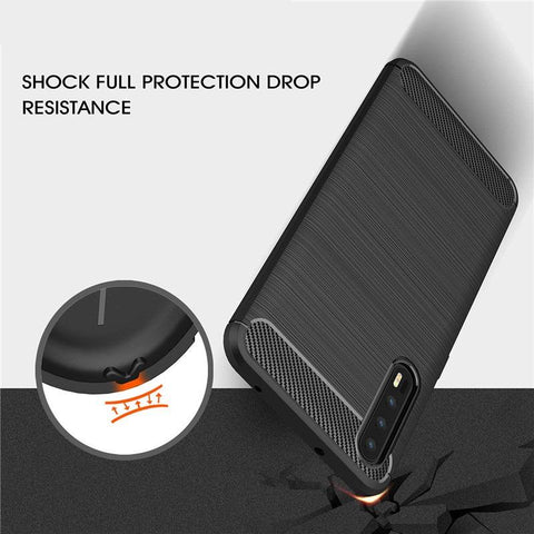 Huawei P20 Pro Case Carbon Fibre Black - That Gadget UK
