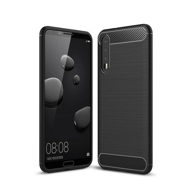 Huawei P20 Pro Case Carbon Fibre Black - That Gadget UK