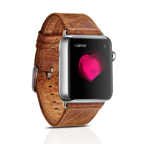 Apple Watch Artisan Leather Band (Series 1 - 5)