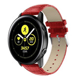 Samsung Galaxy Watch Active Crocodile Leather Watch Band Strap