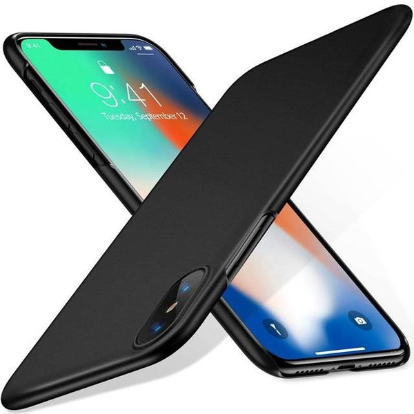 iPhone X Case Ultra Slim Matte Black - That Gadget UK